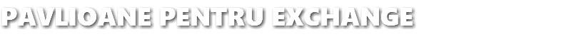 PAVLIOANE PENTRU EXCHANGE
